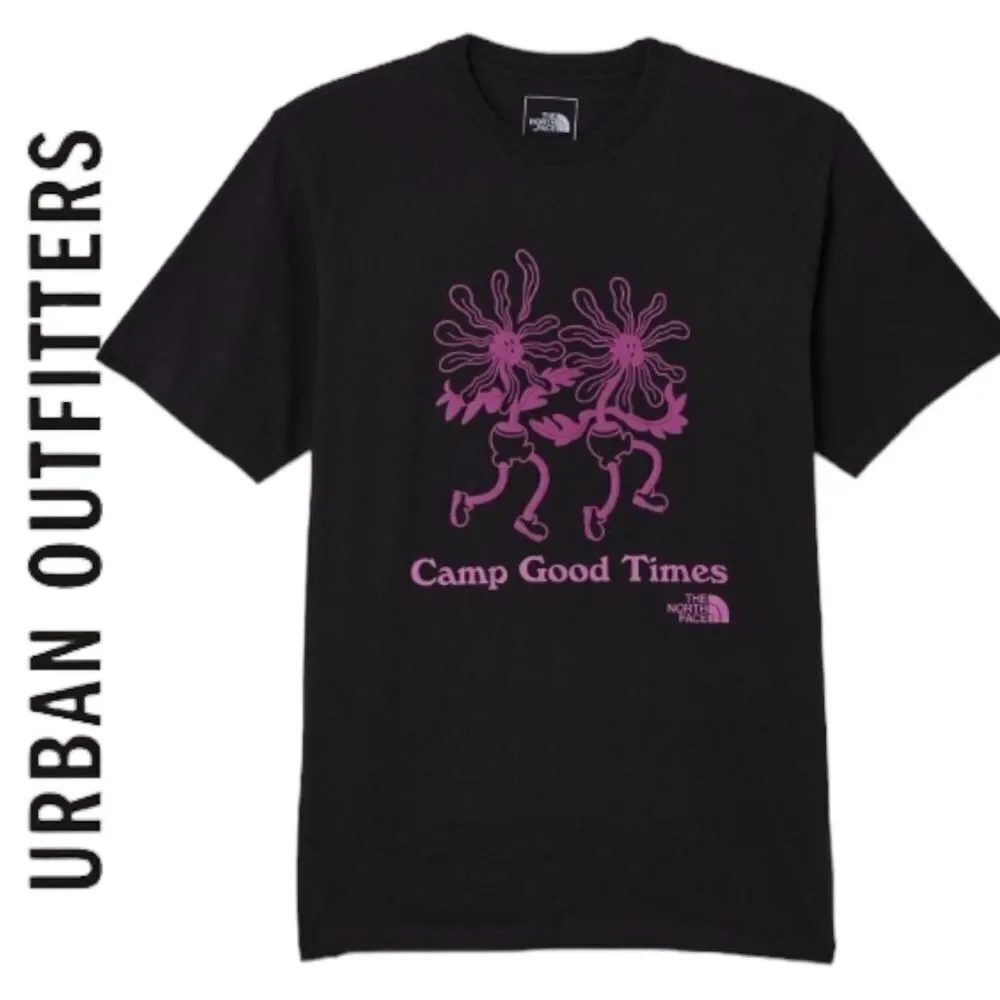 The North Face UO Urban Outfitters Black Places We Love Tee Shirt T-Shirt NEW S